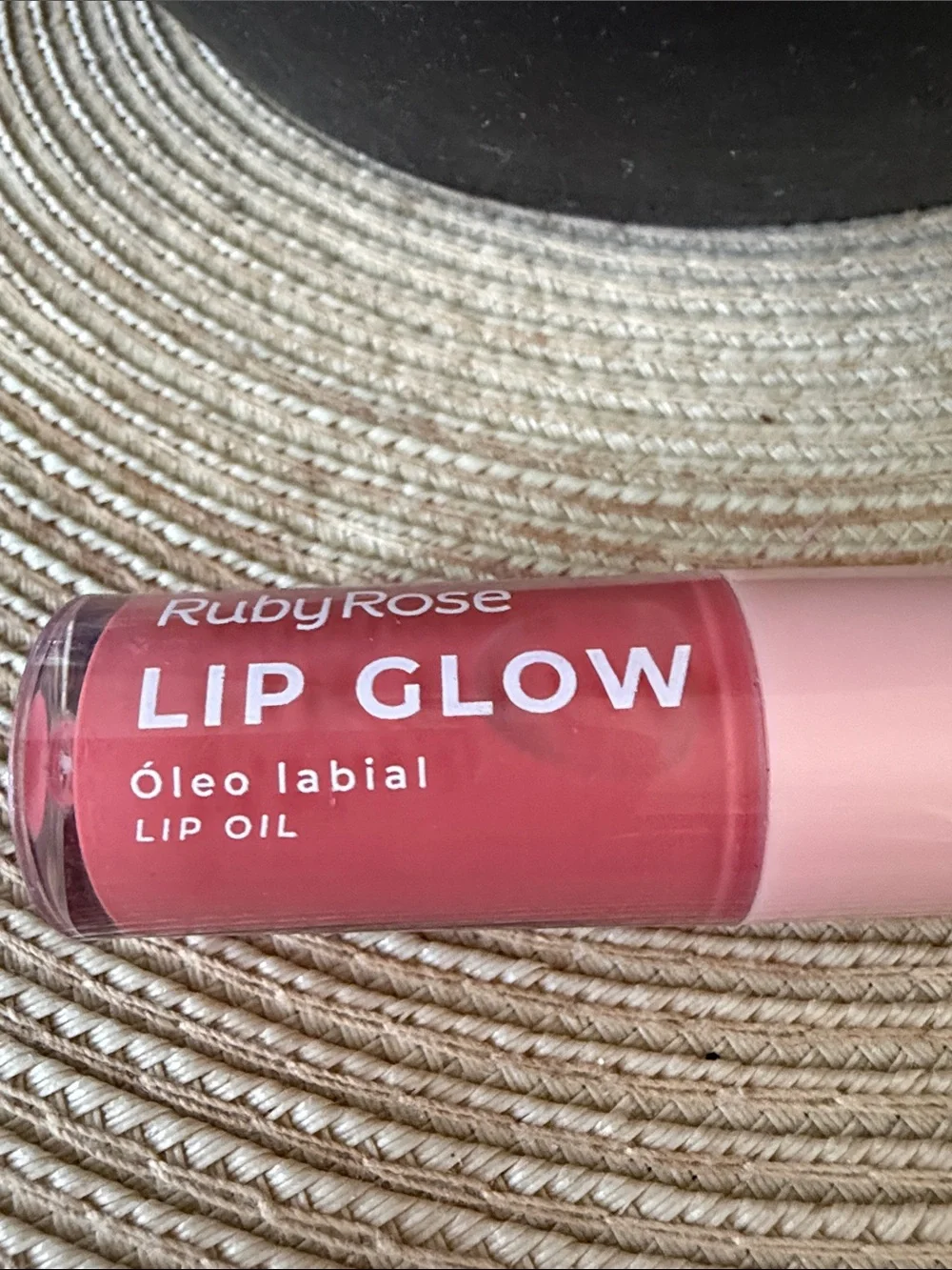 Ruby Rose Lip Glow Hydrating Lip Oil — Pink Coral